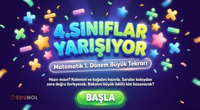 13 SORULUK MATEMATİK YARIŞMASI