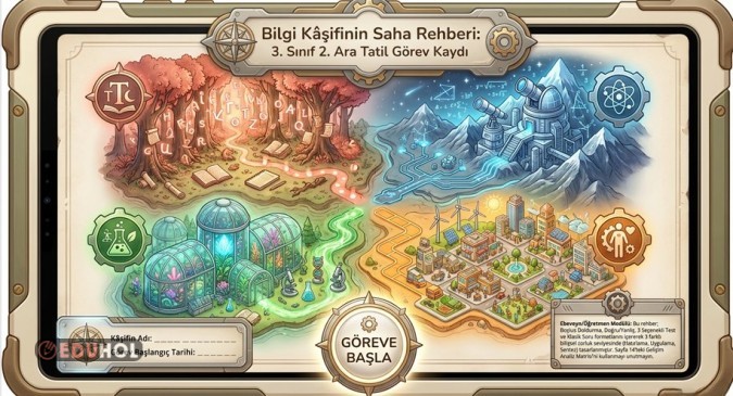 EĞLENCELİ TATİL İÇİN TEKRAR ÇALIŞMASI