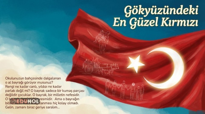 HİKAYELİ İLK DERS ETKİNLİĞİ VATAN VE BAYRAK SEVGİSİ