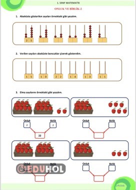 MATEMATİK ONLUK BİRLİK ETKİNLİĞİ 1