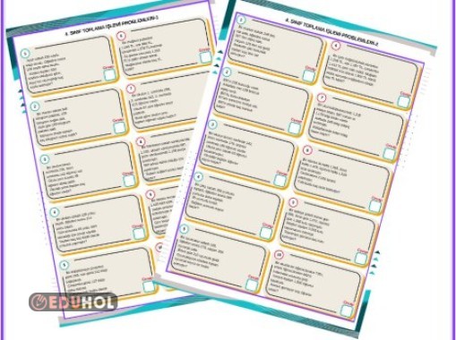 CEVAPSIZ TOPLAMA İŞLEMİ PROBLEMLERİ 1-2