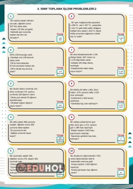 CEVAPLI TOPLAMA İŞLEMİ PROBLEMLERİ2