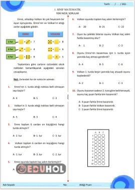 YENİ NESİL SORULAR