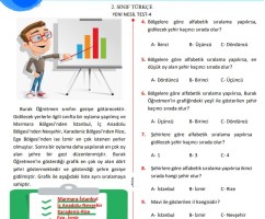 2. SINIF TÜRKÇE YENİ NESİL TEST-4