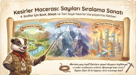 HİKAYELİ KONU ANLATIMI KESİRLER VE KESİRLERİ SIRALAMA