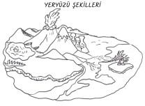 YERYÜZÜ ŞEKİLLERİ BOYAMA2