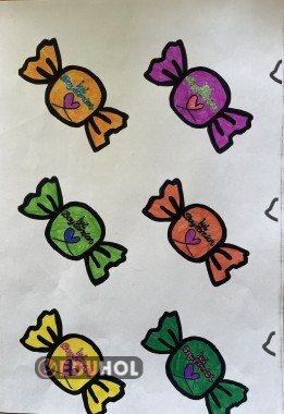 Ramazan bayramı hediyelik etiket