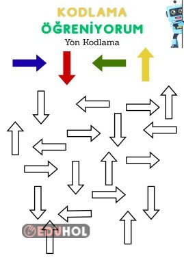 Kodlama Öğreniyorum (Yön Kodlama-Sağ-Sol-İleri-Geri)