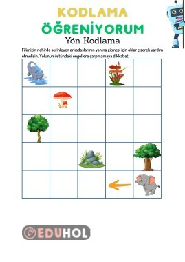 Kodlama Öğreniyorum( Yön Kodlama)