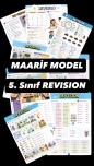 Maarif model 5.sınıf revision