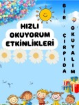 BİR ÇIRPIDA OKUYORUM ETKİNLİKLERİ🌟📖