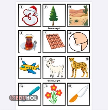 Ç SESİ KELİME YAZ - KELİME AVI