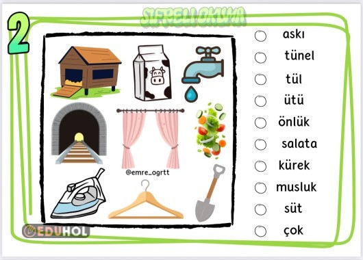 Ö SESİ ŞİFRELİ OKUMA