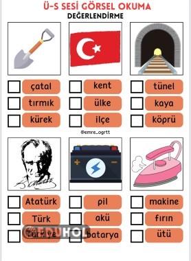 Ü SESİ GÖRSEL OKUMA VE DEĞERLENDİRME