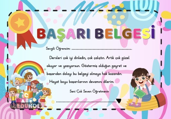 BAŞARI BELGESİ