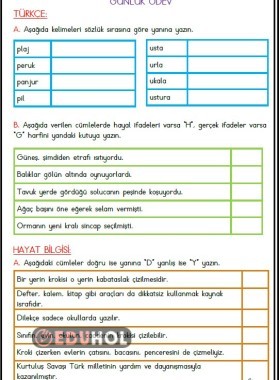 Günlük Ödev