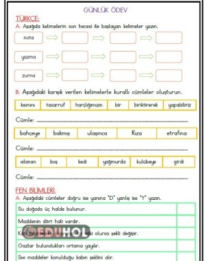 Günlük Ödev