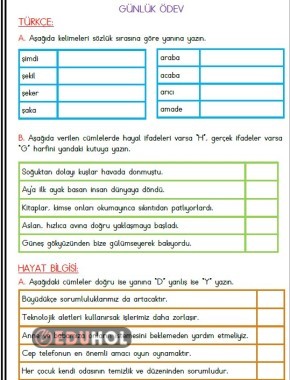 Günlük Ödev