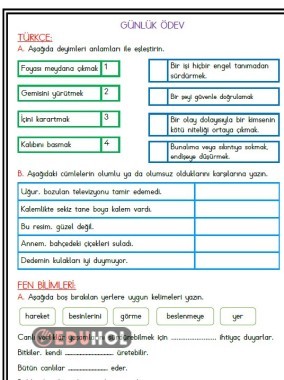 Günlük Ödev