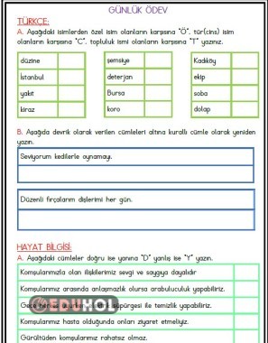 Günlük Ödev