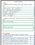 Günlük Ödev