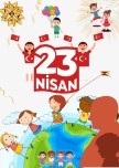 23 NİSAN AFİŞ ÇALIŞMASI