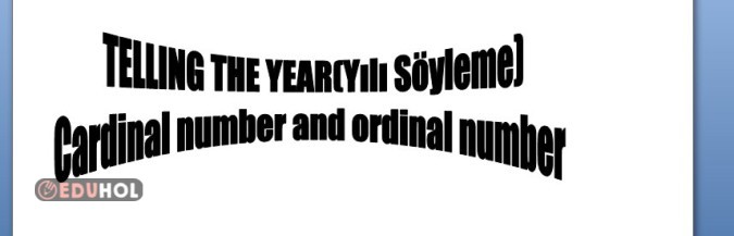 6.6 TELLING THE YEAR (YILI SÖYLEME)