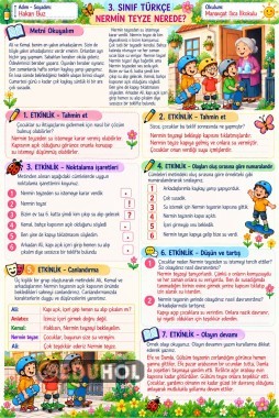 NERMİN TEYZE NEREDE? ÖRNEK DERS İŞLENİŞ ÇALIŞMASI