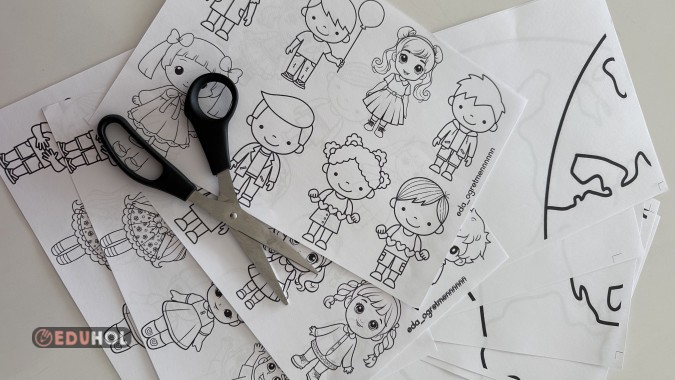 23 NİSAN PANOSU (RENKSİZ) ❤️