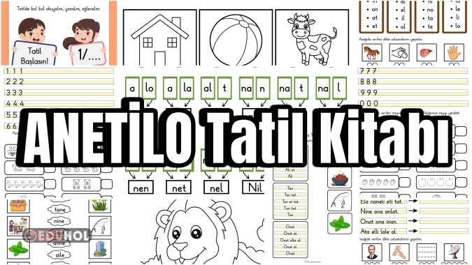 ANETİLO Tatil Kitabı