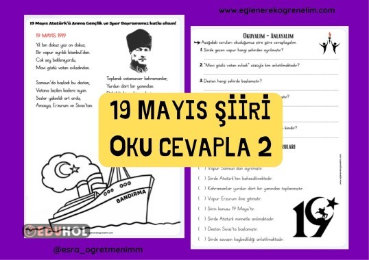 19 Mayıs Şiiri Oku Cevapla 2