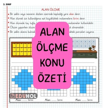 Alan Ölçme Konu Özeti