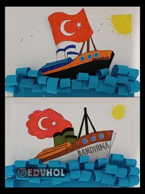 BANDIRMA VAPURU ŞABLONLARI