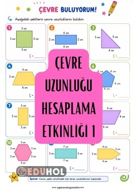 Çevre Uzunluğu Bulma Etkinliği 1