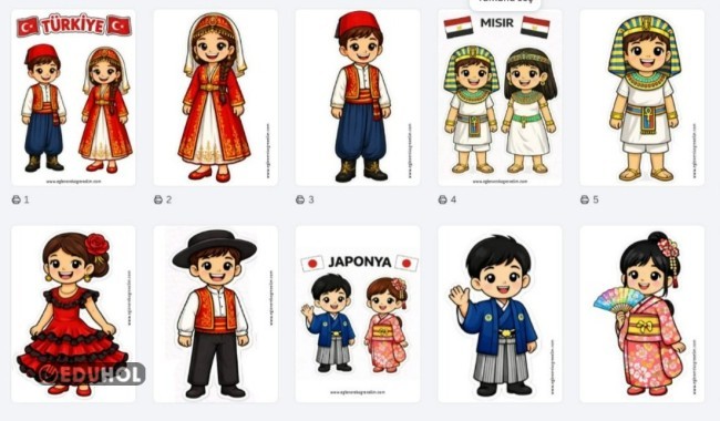 Dünya Çocukları Görselleri