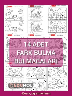 Fark Bulma Bulmacaları