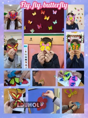 Kelebek Boyama Pano İçin