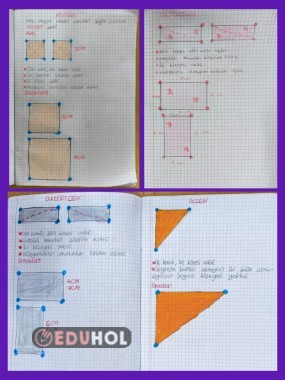 Köşegen ve Kenar Sayısına Göre Şekiller Konu Özeti