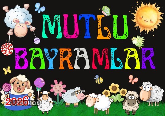 Kurban Bayramı Dijital Pano Mutlu Bayramlar