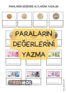 Paraların Değerini Yazma