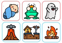 Tarjetas para crear oraciones