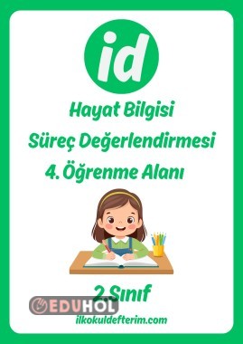 2.Sınıf Hayat Bilgisi 4.Öğrenme Alanı Süreç Değerlendirmesi
