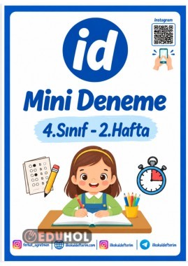 4.Sınıf Mini Deneme - 2.Hafta