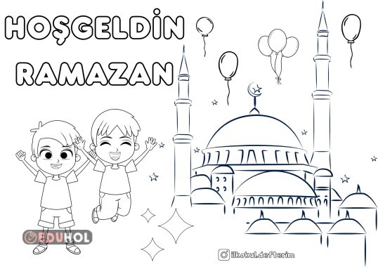 Hoşgeldin Ramazan (Boyama Etkinliği)