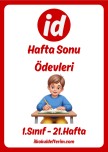 Hafta Sonu Ödevleri - 21.Hafta
