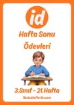 Hafta Sonu Ödevleri - 21.Hafta