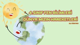 4.SINIF FEN BİLİMLERİ DÜNYAMIZIN HAREKETLERİ KONUSU PDF