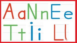 ANETİL grubu harf / kelime kartları