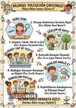 Bilimsel Dünyayı Keşfediyoruz - Nasıl Bilim İnsanı Olunur