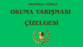 Okuma Yarışması derece çizelgesi